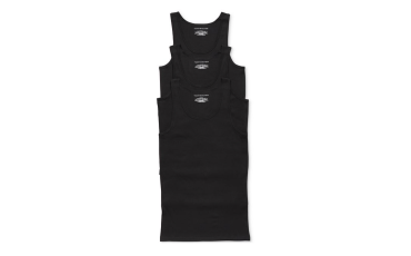 Tommy Hilfiger Men's Classic Tank 3-Pack - 09TTK01Black